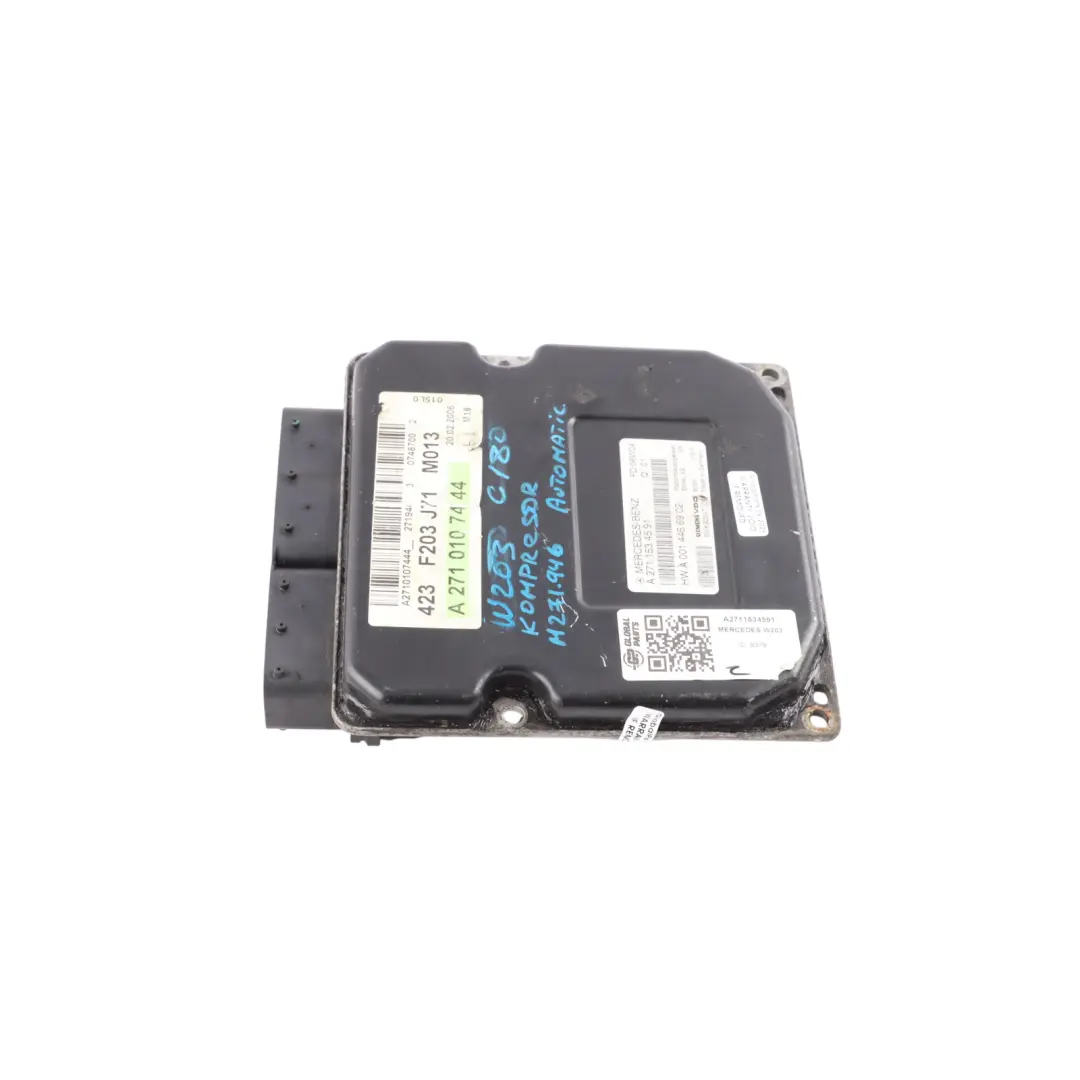 Mercedes W203 C180 Kompressor M271 Engine Module ECU Automatic - SKU A2711534591 - Part number A2711534591
