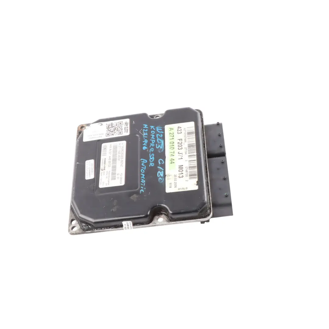 Mercedes W203 C180 Kompressor M271 Modulo Motore ECU Automatico - SKU A2711534591 - Numero di parte A2711534591