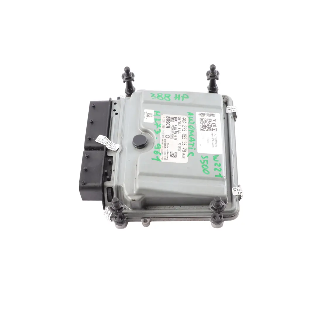 Mercedes W221 S500 M273.961 388HP Engine Control Unit ECU Automatic - SKU A2731533579 - Part number A2731533579