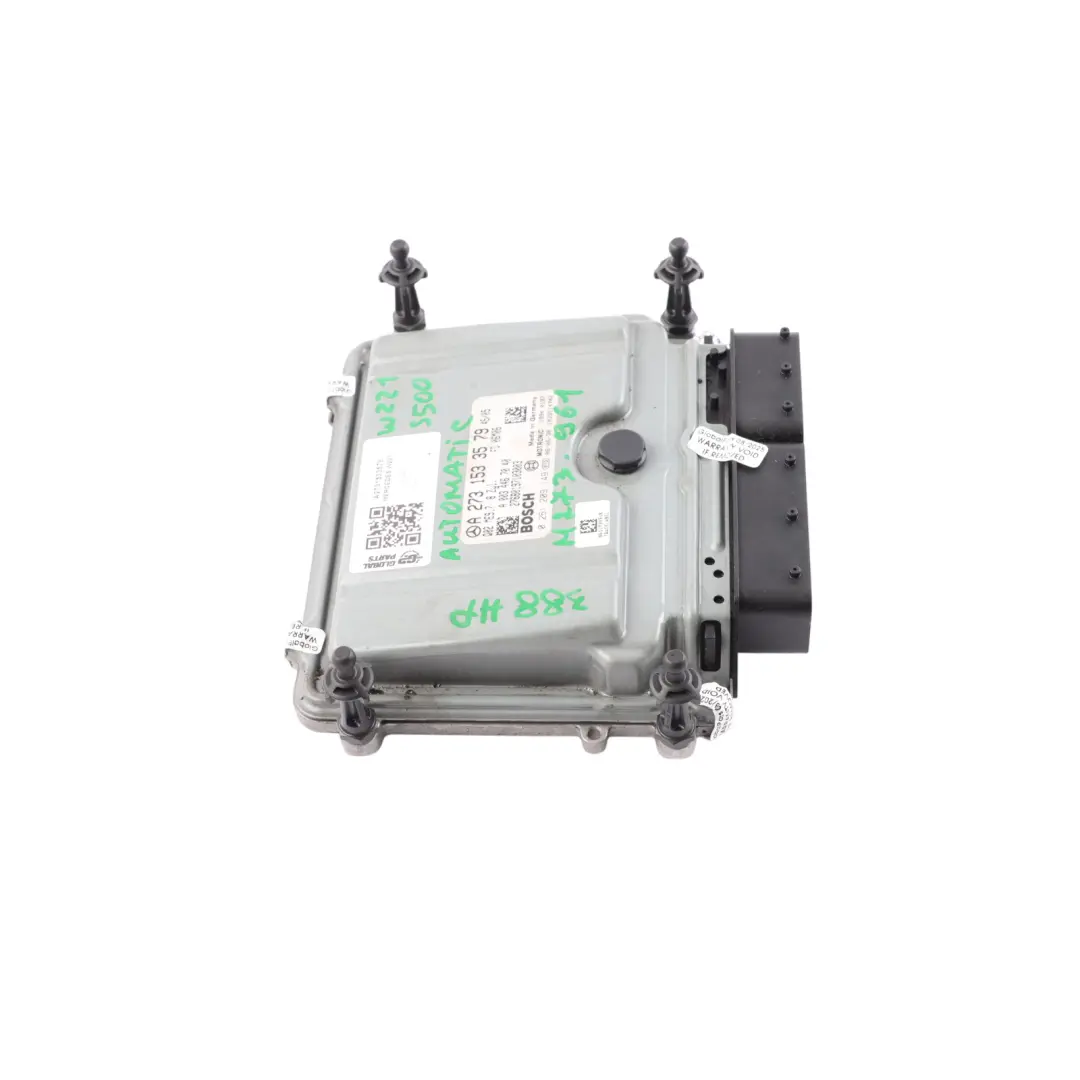 S500 M273.961 388HP Engine Control Unit ECU Automatic to Mercedes W221 with Part number A2731533579 Mercedes W221 S500 M273.961 388HP Engine Control Unit ECU Automatic - SKU A2731533579 - Part number A2731533579