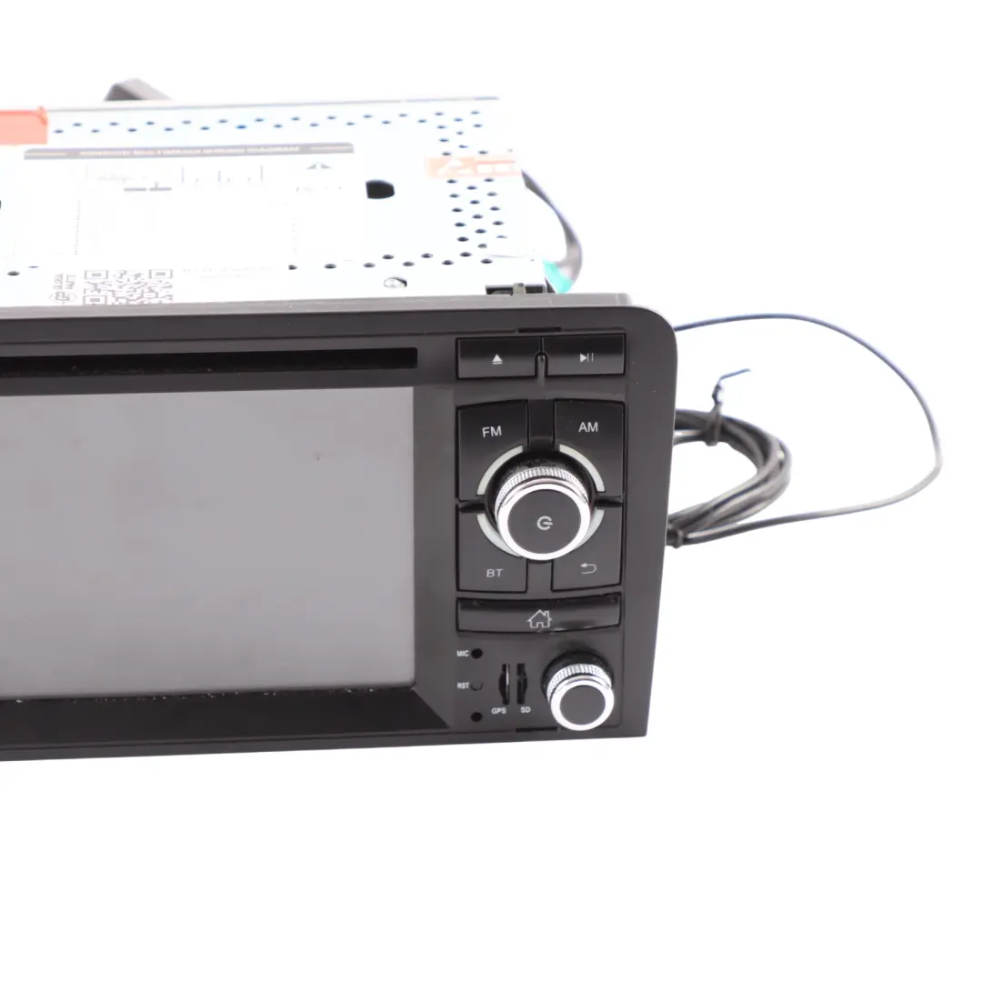 Audi A3 8P A4 B7 Head Unit 7" Navigation Sat Nav Radio Audio Android DAB+ 2-DIN - SKU A3-8P-ANDROID - Part number A3-8P-ANDROID