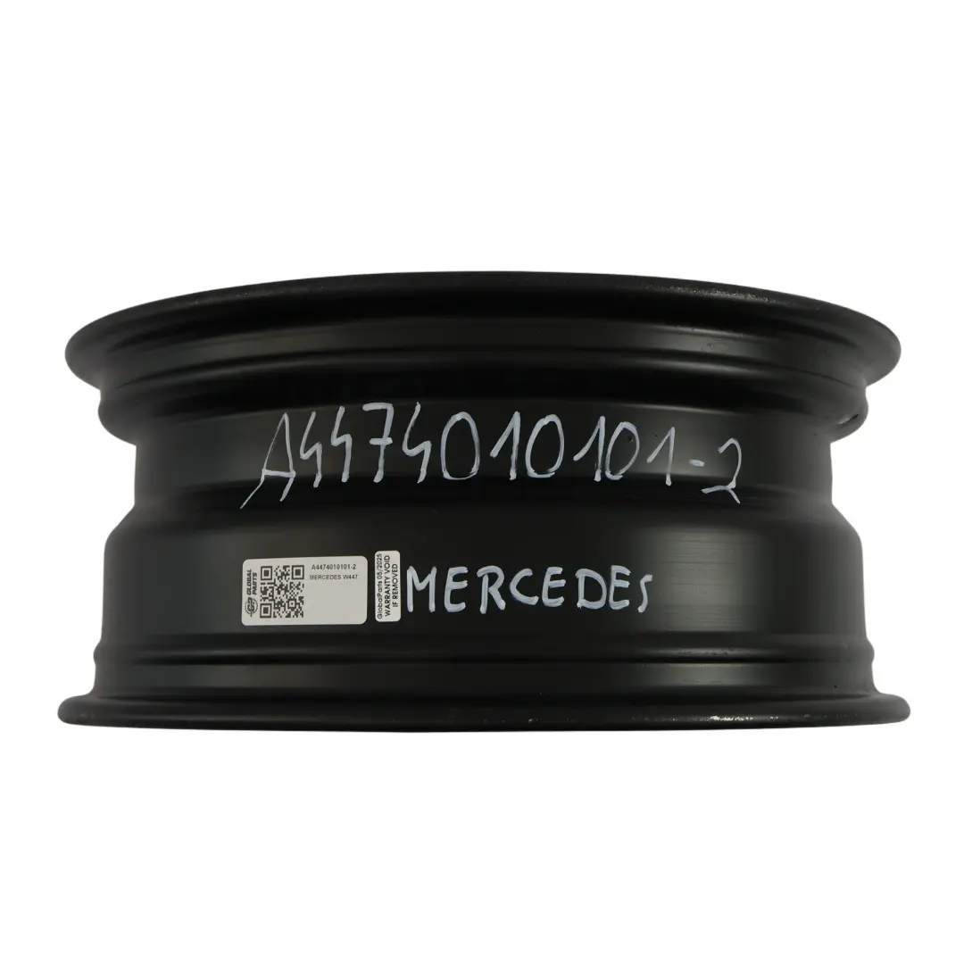 Rad felge Stahl 16" 6.5J ET:52 für Mercedes Vito W447 mit Teilenummer A4474010101 Mercedes Vito W447 Rad felge Stahl 16" 6.5J ET:52 - SKU A4474010101-2 - Teilenummer A4474010101