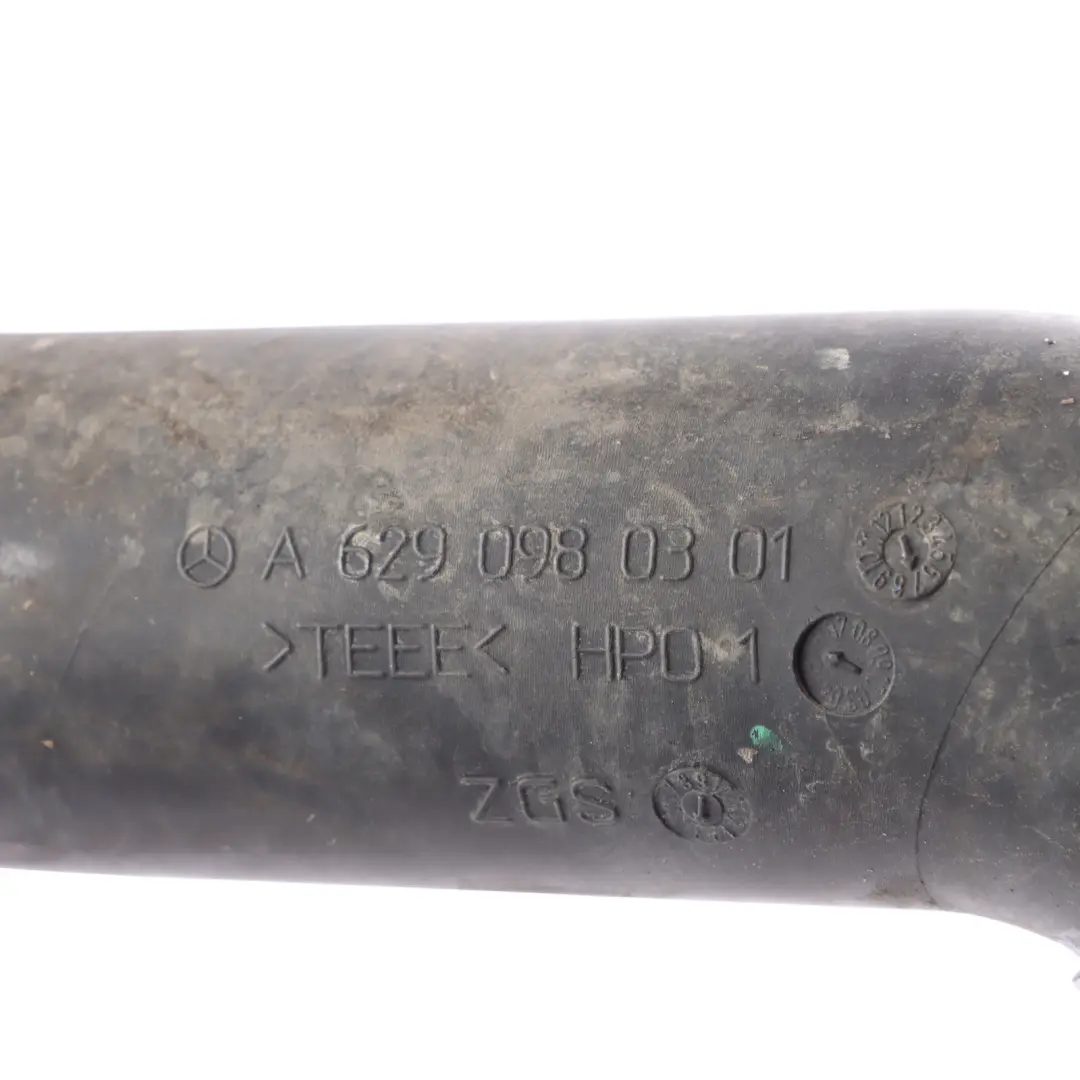 Intake Hose Pipe Line to Mercedes W164 W211 W221 Air with Part number A6290980301 Mercedes W164 W211 W221 Air Intake Hose Pipe Line - SKU A6290980301 - Part number A6290980301