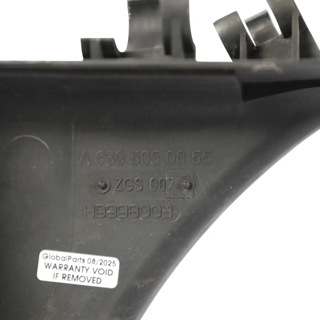 Cooling Radiator Fan Shroud Cover Frame 120 CDI to Mercedes Vito W639 with Part number A6395050855 Mercedes Vito W639 Cooling Radiator Fan Shroud Cover Frame 120 CDI - SKU A6395050855 - Part number A6395050855