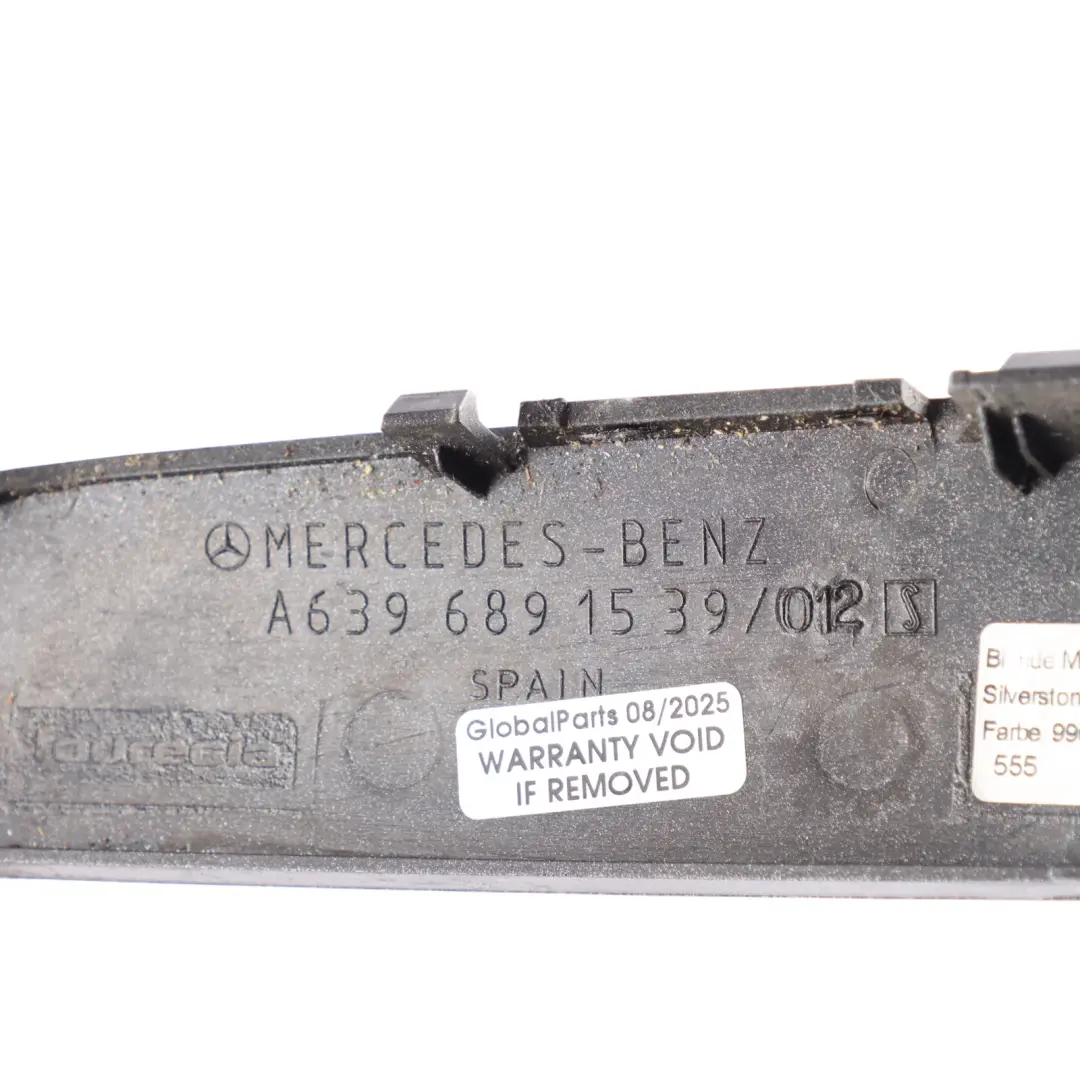 Mercedes Vito W639 Dash Panel Front Dashboard Trim Cover Radio Frame - SKU A6396891539-2 - Part number A6396891539