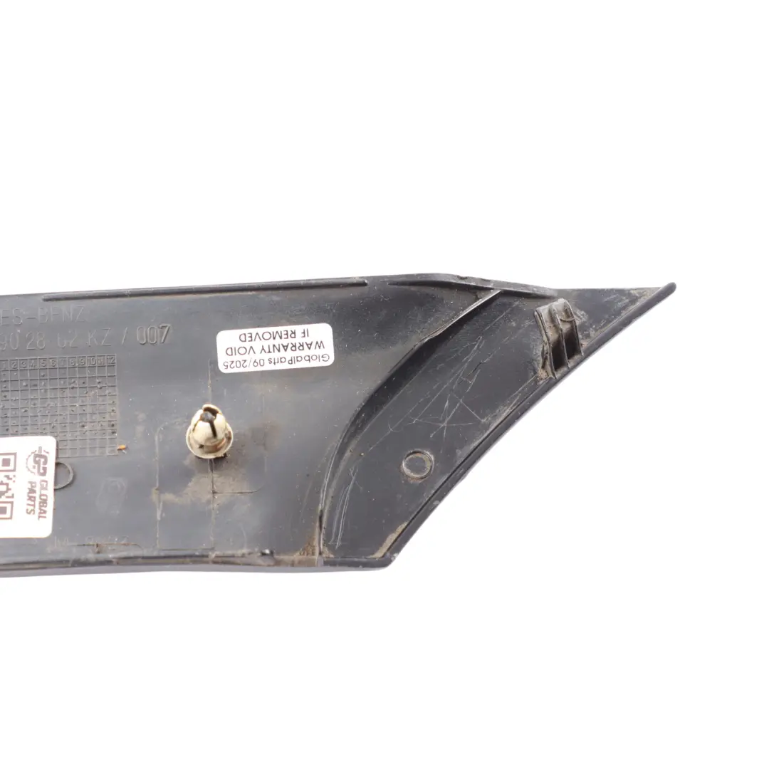Mercedes W639 Rear Strip Right O/S Moulding Panel Obsidian Black Metallic 197 - SKU A6396902862-OB - Part number A6396902862