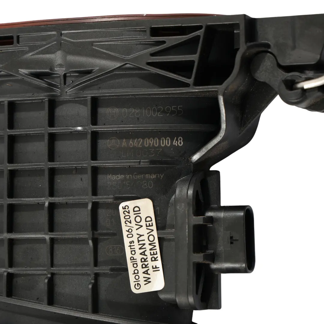Mercedes W212 W221 OM642 Turbo Tubo Linea Condotto Flusso Aria Misuratore Massa - SKU A6420901642-5 - Numero di parte A6420901642