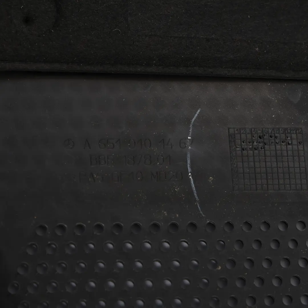 W207 W212 Engine Cover Acoustic Panel OM651 Diesel to Mercedes W204 with Part number A6510101467 Mercedes W204 W207 W212 Engine Cover Acoustic Panel OM651 Diesel - SKU A6510101467-1 - Part number A6510101467