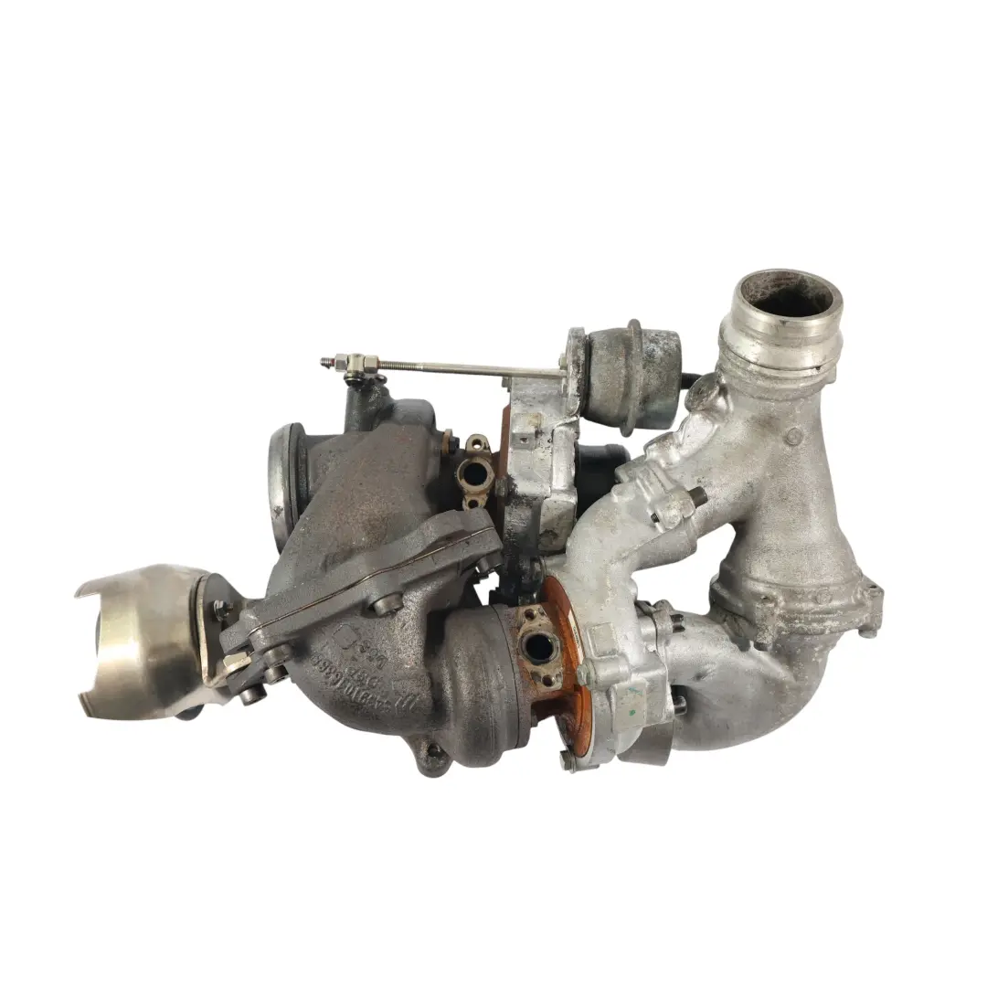 Turbocharger Mercedes W204 W207 W212 OM651 Complete Turbo Bi-Turbo to with Part number A6510906180 Turbocharger Mercedes W204 W207 W212 OM651 Complete Turbo Bi-Turbo - SKU A6510906180 - Part number A6510906180