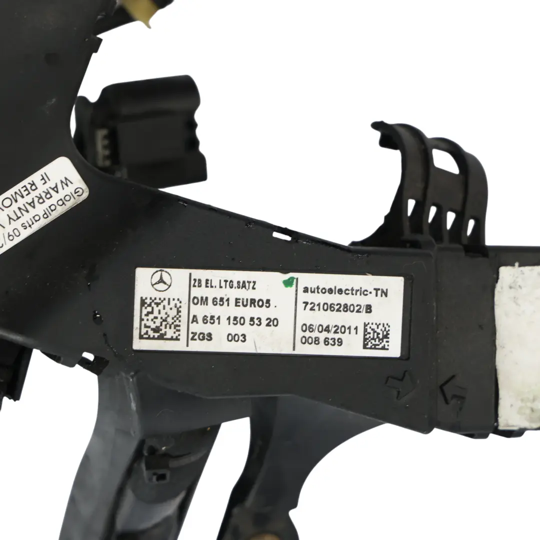 Mazo De Cables Cable CDI Diesel A6515460161 para Mercedes Sprinter W906 Motor con número de pieza A651505320 Mercedes Sprinter W906 Motor Mazo De Cables Cable CDI Diesel A6515460161 - SKU A6511505320 - Número de pieza A651505320