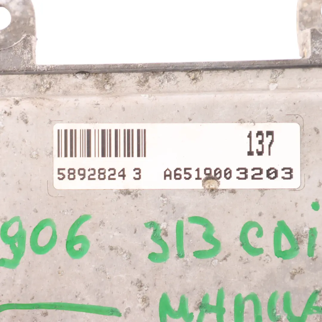 OM651.955 129HP Motore Diesel ECU Manuale per Mercedes W906 313 CDI con numero di parte A6519003203 Mercedes W906 313 CDI OM651.955 129HP Motore Diesel ECU Manuale - SKU A6519003203-4 - Numero di parte A6519003203