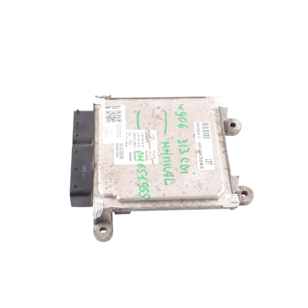 OM651.955 129HP Motore Diesel ECU Manuale per Mercedes W906 313 CDI con numero di parte A6519003203 Mercedes W906 313 CDI OM651.955 129HP Motore Diesel ECU Manuale - SKU A6519003203-4 - Numero di parte A6519003203