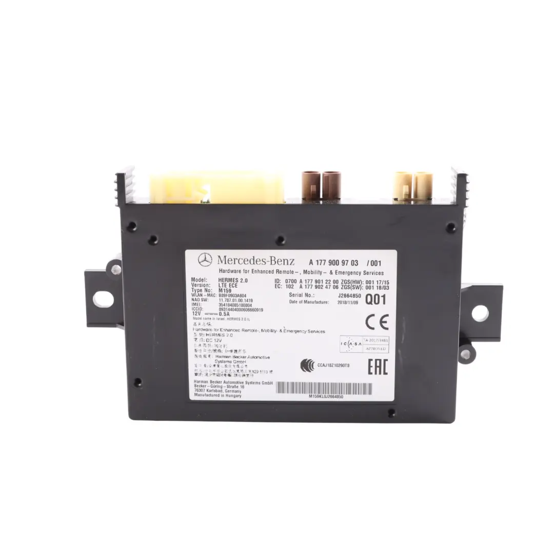 Mercedes Sprinter W910 314 CDI OM651.958 143HP Engine ECU Kit 2 Keys - SKU A6519003603-4 - Part number A6519003603