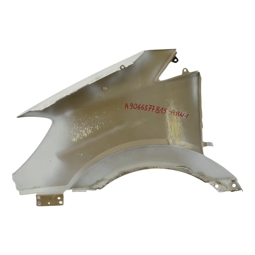 Side Panel Front Right O/S Wing Fender Arctic White 9147 to Mercedes Sprinter W906 with Part number A9066377819 Mercedes Sprinter W906 Side Panel Front Right O/S Wing Fender Arctic White 9147 - SKU A9066377819-ARW1 - Part number A9066377819