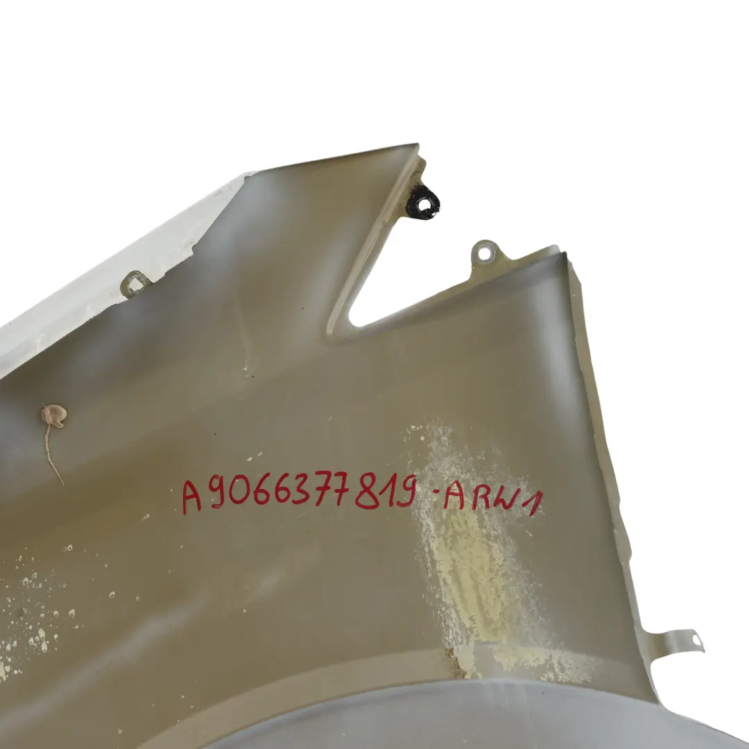 Mercedes Sprinter W906 Side Panel Front Right O/S Wing Fender Arctic White 9147 - SKU A9066377819-ARW1 - Part number A9066377819