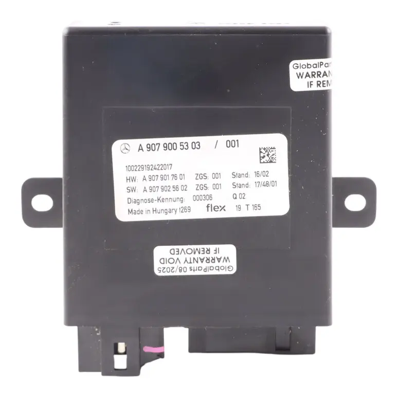 W907 W910 Control Unit Module ECU to Mercedes Sprinter with Part number A9079005303 Mercedes Sprinter W907 W910 Control Unit Module ECU - SKU A9079005303-1 - Part number A9079005303