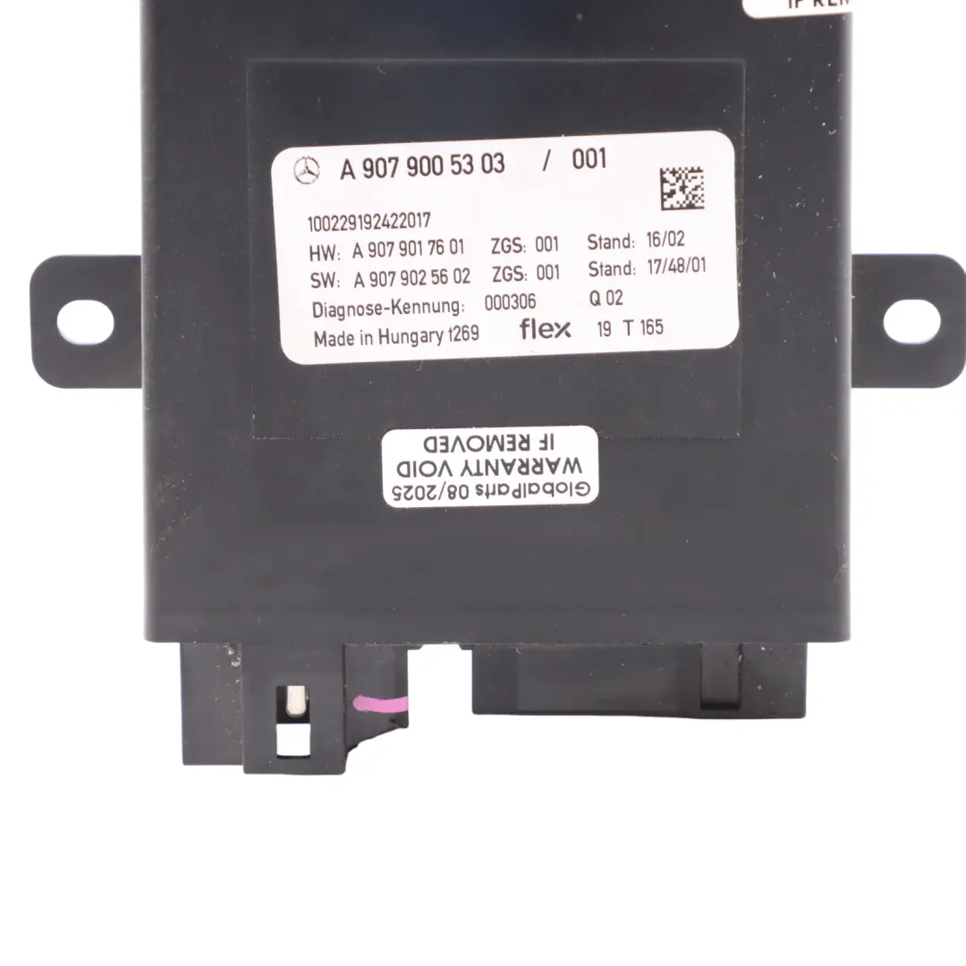 W907 W910 Control Unit Module ECU to Mercedes Sprinter with Part number A9079005303 Mercedes Sprinter W907 W910 Control Unit Module ECU - SKU A9079005303-1 - Part number A9079005303