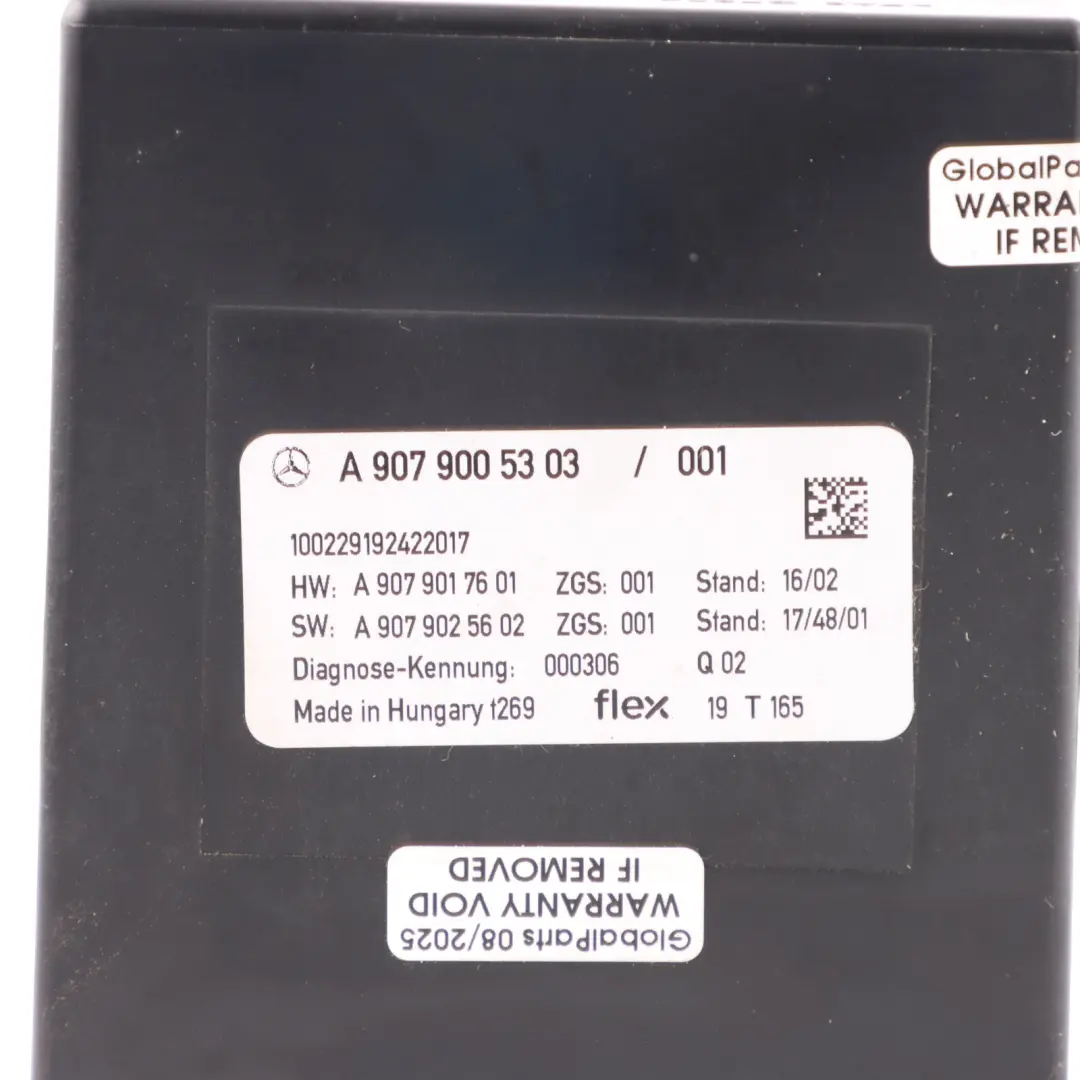 Mercedes Sprinter W907 W910 Control Unit Module ECU - SKU A9079005303-1 - Part number A9079005303