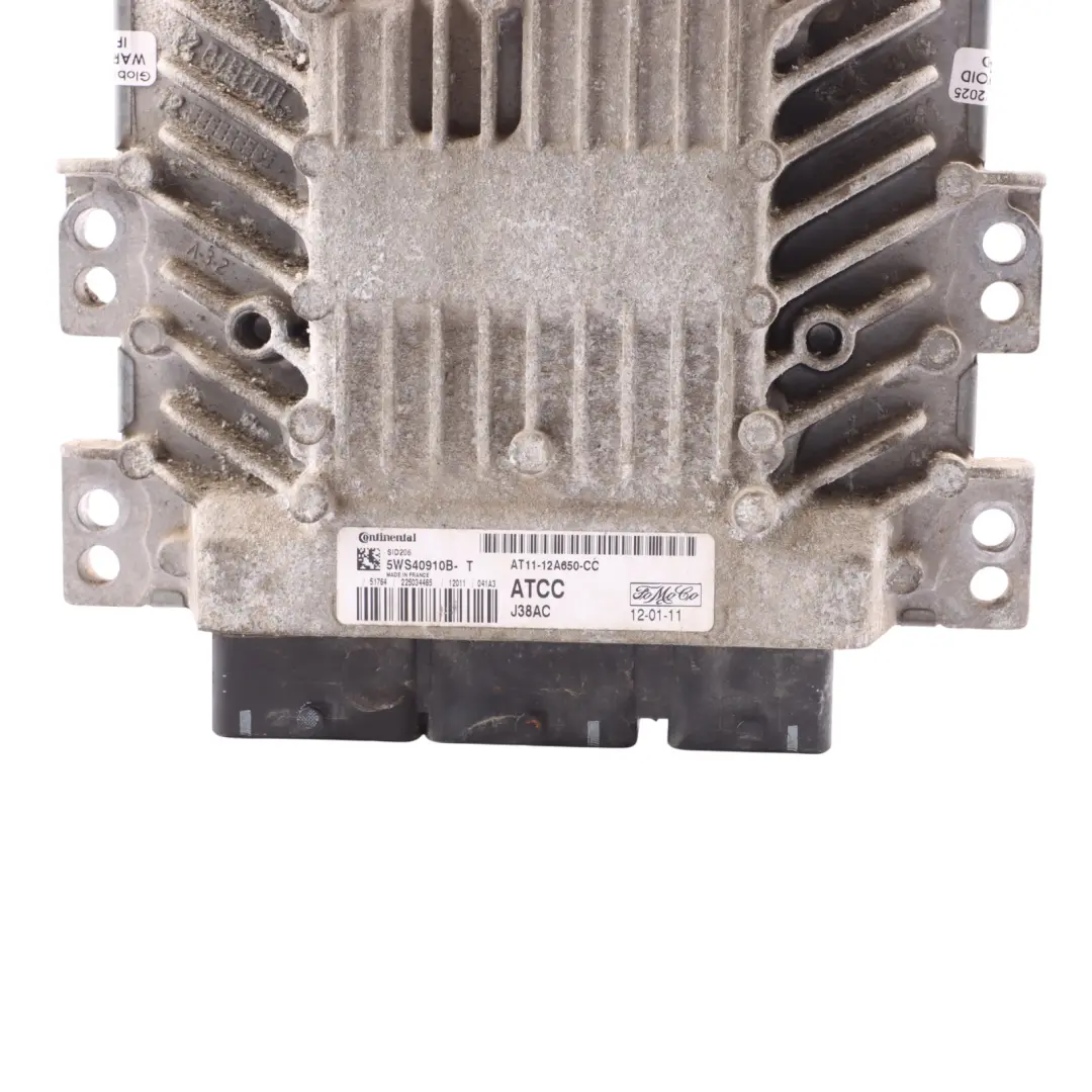 Ford Transit Connect 1.8 TDCi P7PB 75HP Engine Control ECU Manual - SKU AT11-12A650-CC - Part number AT11-12A650-CC