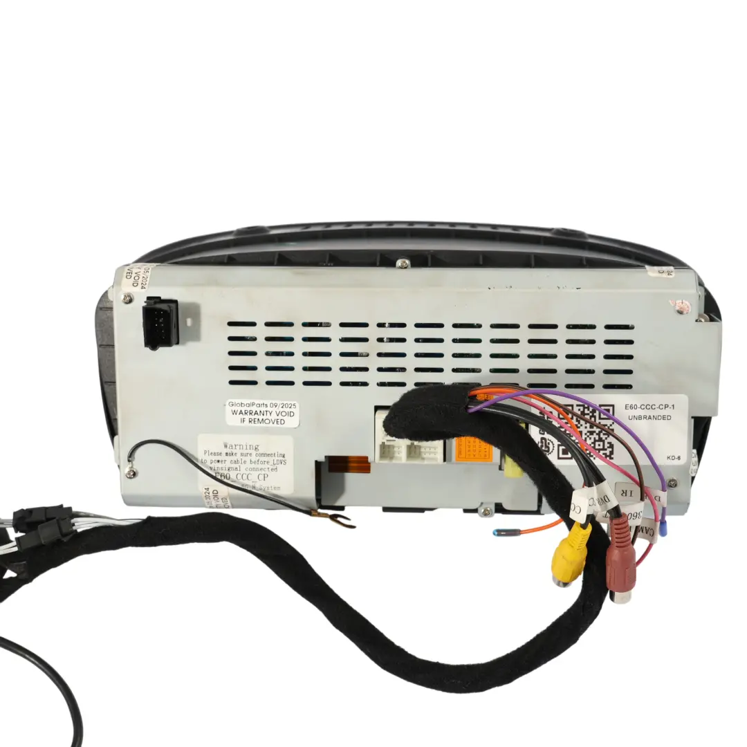 BMW E60 Navigazione Media Screen 10,25" GPS Android CCC E60_CCC_CP - SKU E60-CCC-CP-1 - Numero di parte E60-CCC-CP-1