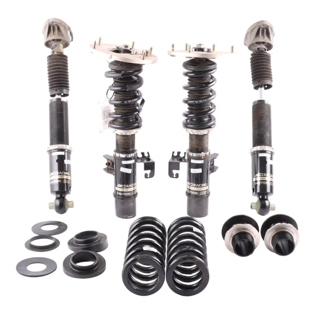 Strut BMW F20 BC Racing Front Rear Suspension Coilover Shock Absorber Set to Spring with Part number F30 BC Racing Suspension Spring Strut BMW F20 BC Racing Front Rear Suspension Coilover Shock Absorber Set - SKU F20-BCRACING-SUSPENSION-2 - Part number F30 BC Racing Suspension
