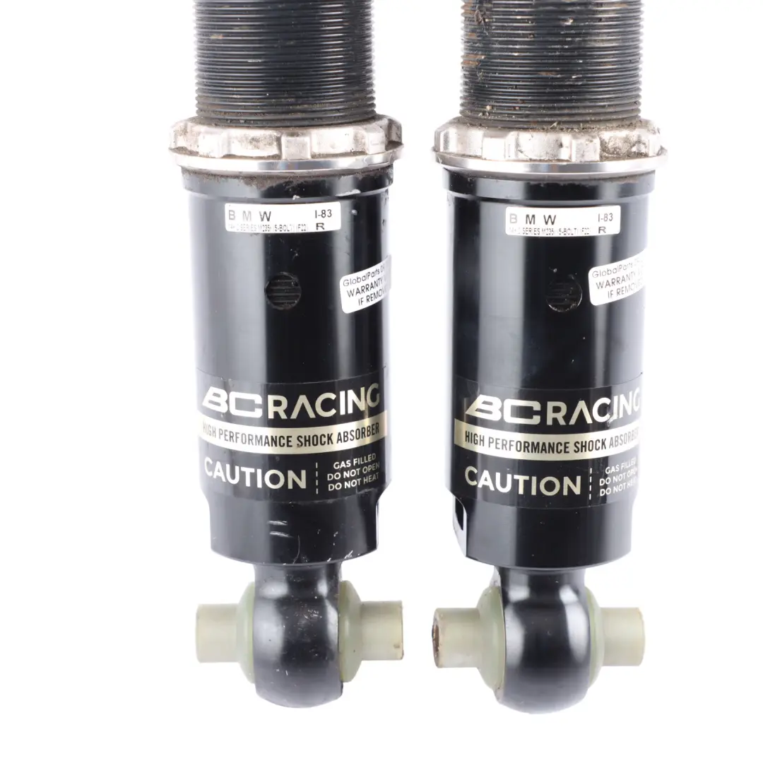 Strut BMW F20 BC Racing Front Rear Suspension Coilover Shock Absorber Set to Spring with Part number F30 BC Racing Suspension Spring Strut BMW F20 BC Racing Front Rear Suspension Coilover Shock Absorber Set - SKU F20-BCRACING-SUSPENSION-2 - Part number F30 BC Racing Suspension