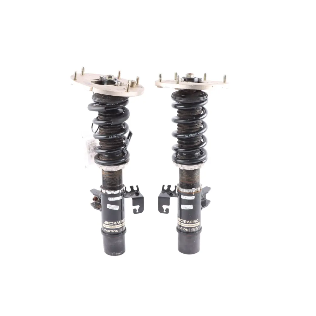 Strut BMW F20 BC Racing Front Rear Suspension Coilover Shock Absorber Set to Spring with Part number F30 BC Racing Suspension Spring Strut BMW F20 BC Racing Front Rear Suspension Coilover Shock Absorber Set - SKU F20-BCRACING-SUSPENSION-2 - Part number F30 BC Racing Suspension