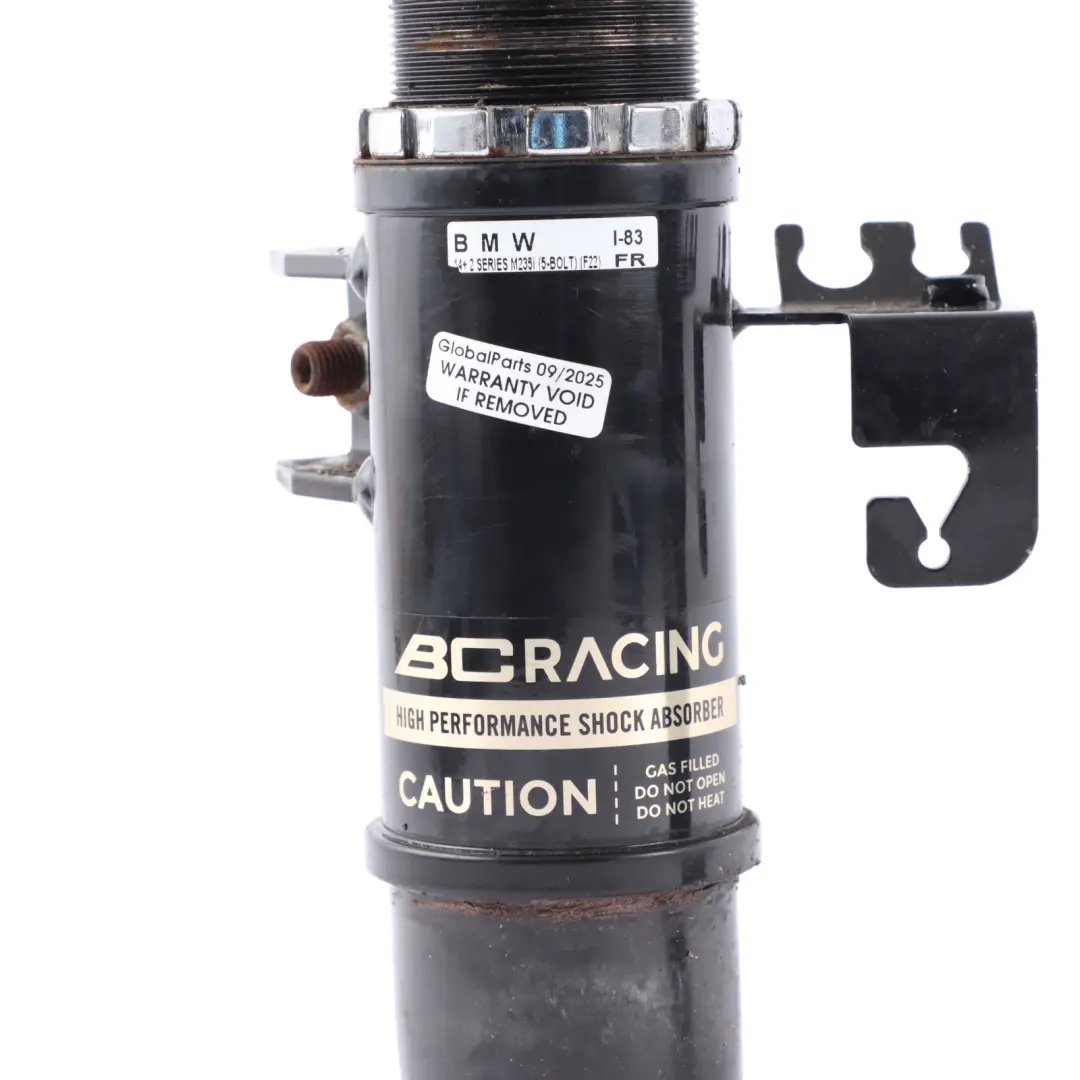 Strut BMW F20 BC Racing Front Rear Suspension Coilover Shock Absorber Set to Spring with Part number F30 BC Racing Suspension Spring Strut BMW F20 BC Racing Front Rear Suspension Coilover Shock Absorber Set - SKU F20-BCRACING-SUSPENSION-2 - Part number F30 BC Racing Suspension