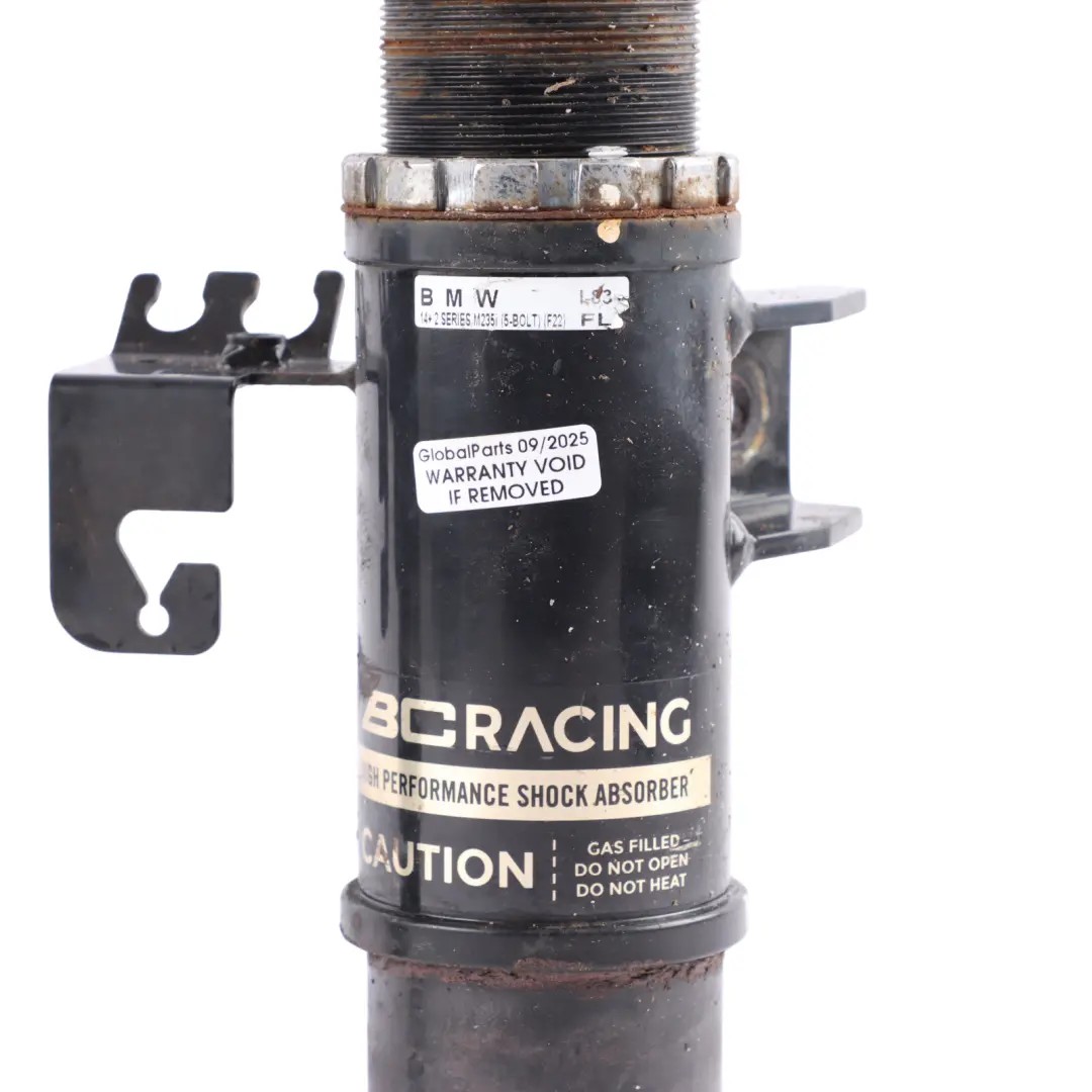 Strut BMW F20 BC Racing Front Rear Suspension Coilover Shock Absorber Set to Spring with Part number F30 BC Racing Suspension Spring Strut BMW F20 BC Racing Front Rear Suspension Coilover Shock Absorber Set - SKU F20-BCRACING-SUSPENSION-2 - Part number F30 BC Racing Suspension