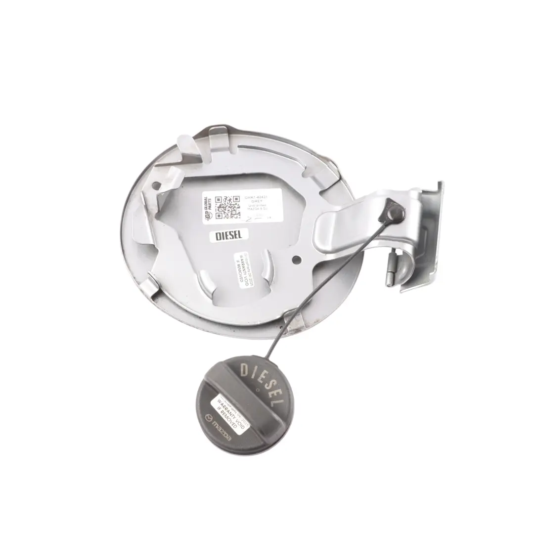 Mazda 6 Mk3 GJ Fuel Filler Flap Cap Casing Cover Panel Trim Grey - SKU GHK1-42431-GREY - Part number GHK1-42431