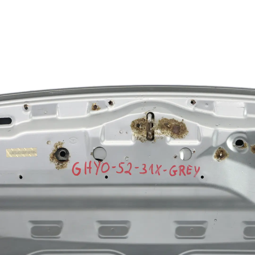  Mazda 6 GJ Maska Pokrywa Osłona Silnika Przednia Szara - SKU GHY0-52-31X-GREY - Numer Części GHY0-52-31X