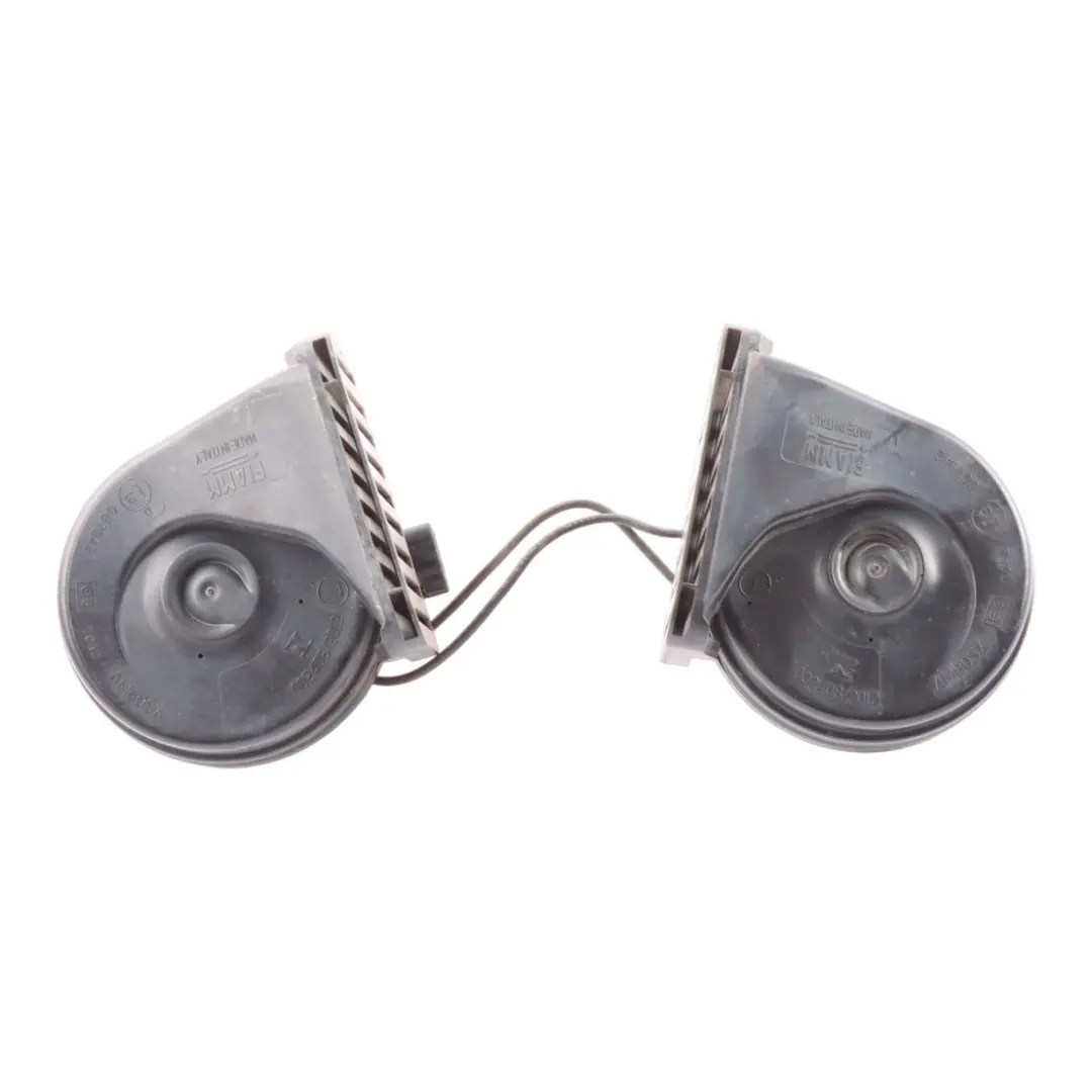 Mk8 Bocina Señal Fanfarria Alto Bajo Tono Set Par para Ford Transit con número de pieza GK2T-13A803-AB Ford Transit Mk8 Bocina Señal Fanfarria Alto Bajo Tono Set Par - SKU GK2T-13A803-AB - Número de pieza GK2T-13A803-AB