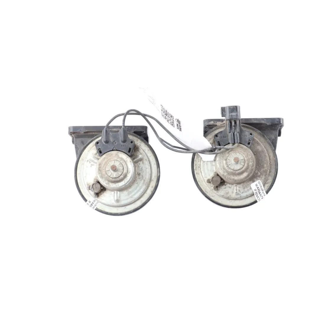 Ford Transit Mk8 Horn Signal Fanfare High Low Tone Set Pair - SKU GK2T-13A803-AB - Part number GK2T-13A803-AB