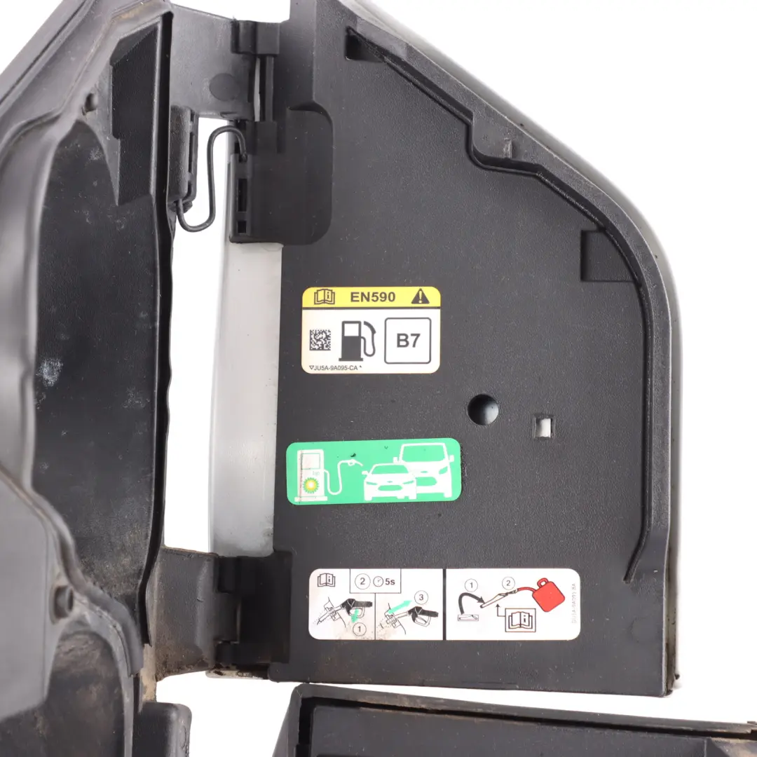 Ford Transit Mk8 On Fuel Filler Flap Cap Panel Frozen White Z2 GK31V27936AD - SKU GK31-V27936-AD-FW - Part number GK31-V27936-AD