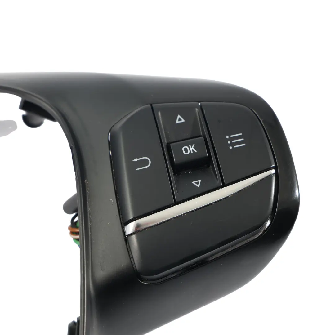Steering Wheel Switches Multifunction Button Covering Trim to Ford Fiesta Mk7 with Part number H1BT-14K147-BB Ford Fiesta Mk7 Steering Wheel Switches Multifunction Button Covering Trim - SKU H1BT-14K147-BB - Part number H1BT-14K147-BB