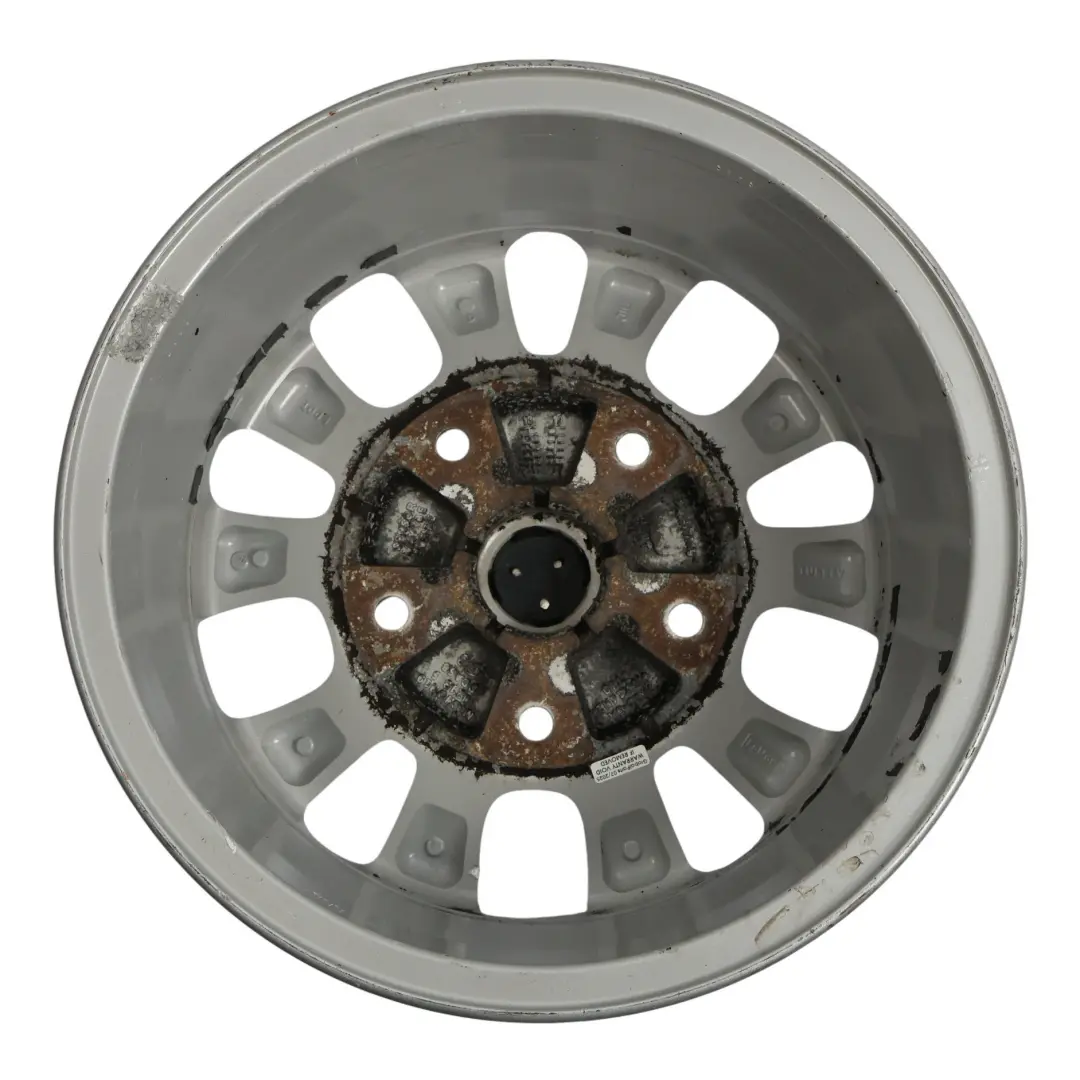 Ford Transit Custom Wheel Rim Alloy Silver 16" 6.5J ET:60 - SKU JK21-GA-3 - Part number JK21-GA