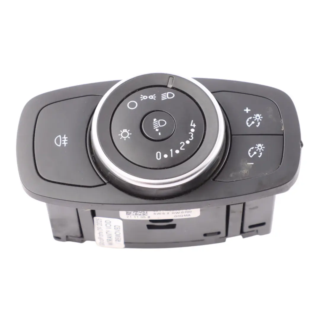Ford Transit Mk8 Light Switch Headlight Control Unit Panel - SKU JX7T-13D061-BD - Part number JX7T-13D061-BD