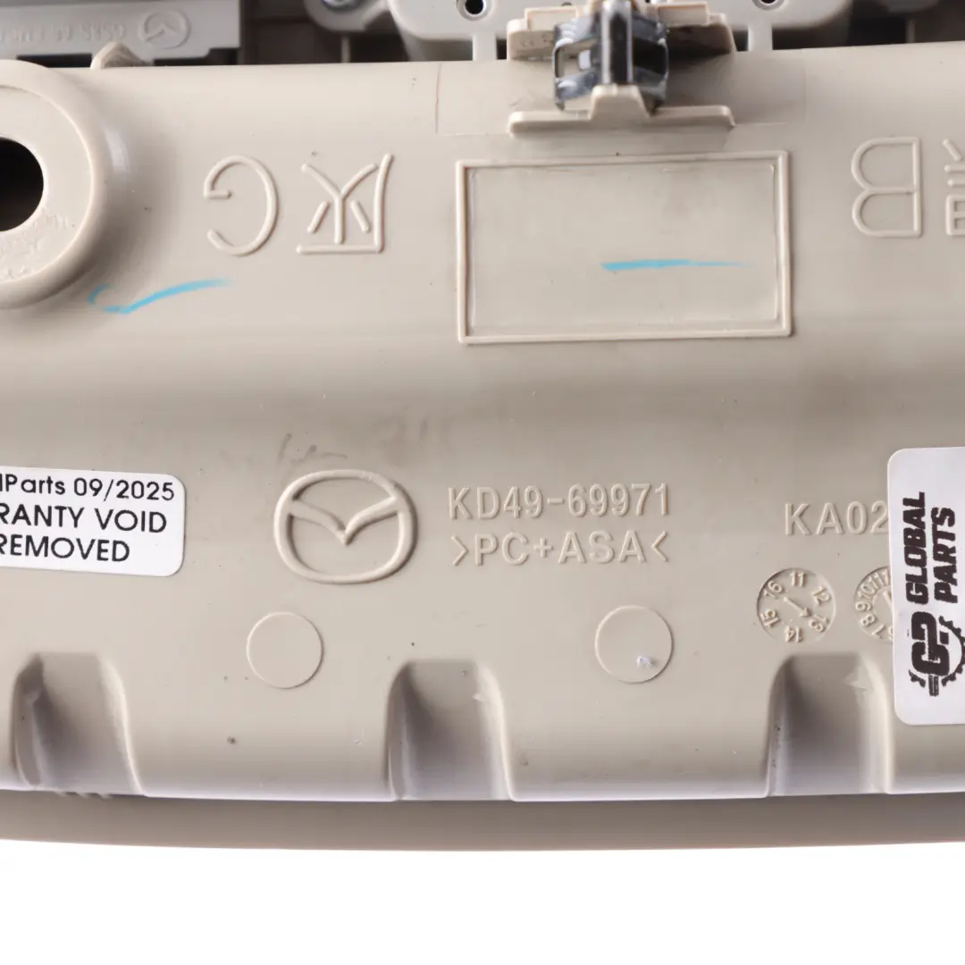 Mazda 6 GJ Roof Light Front Reading Lamp Interior Switch Panel - SKU KD49-69971 - Part number KD49