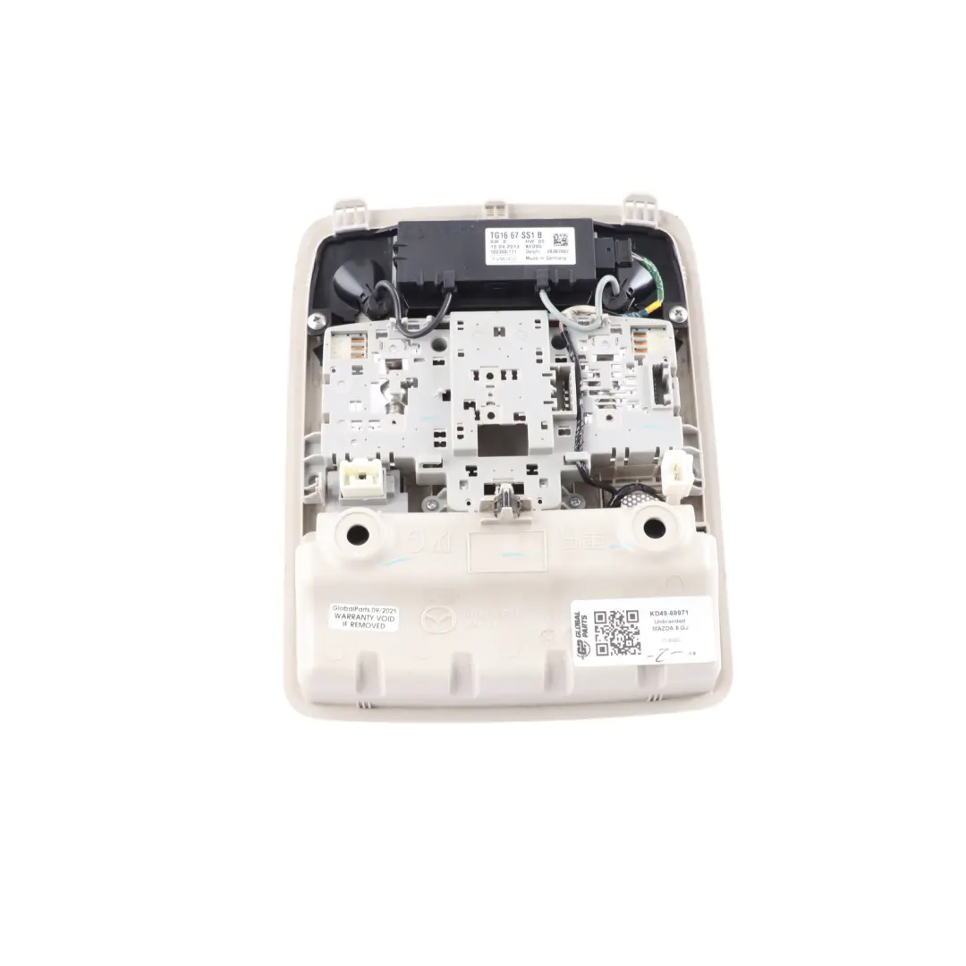  Mazda 6 GJ Roof Light Front Reading Lamp Interior Switch Panel - SKU KD49-69971 - Part number KD49