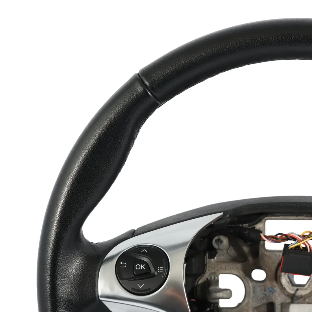 Ford Transit Connect Mk2 Steering Wheel Black Leather - SKU KT1B-3600-GB3ZHE - Part number KT1B-3600-GB3ZHE