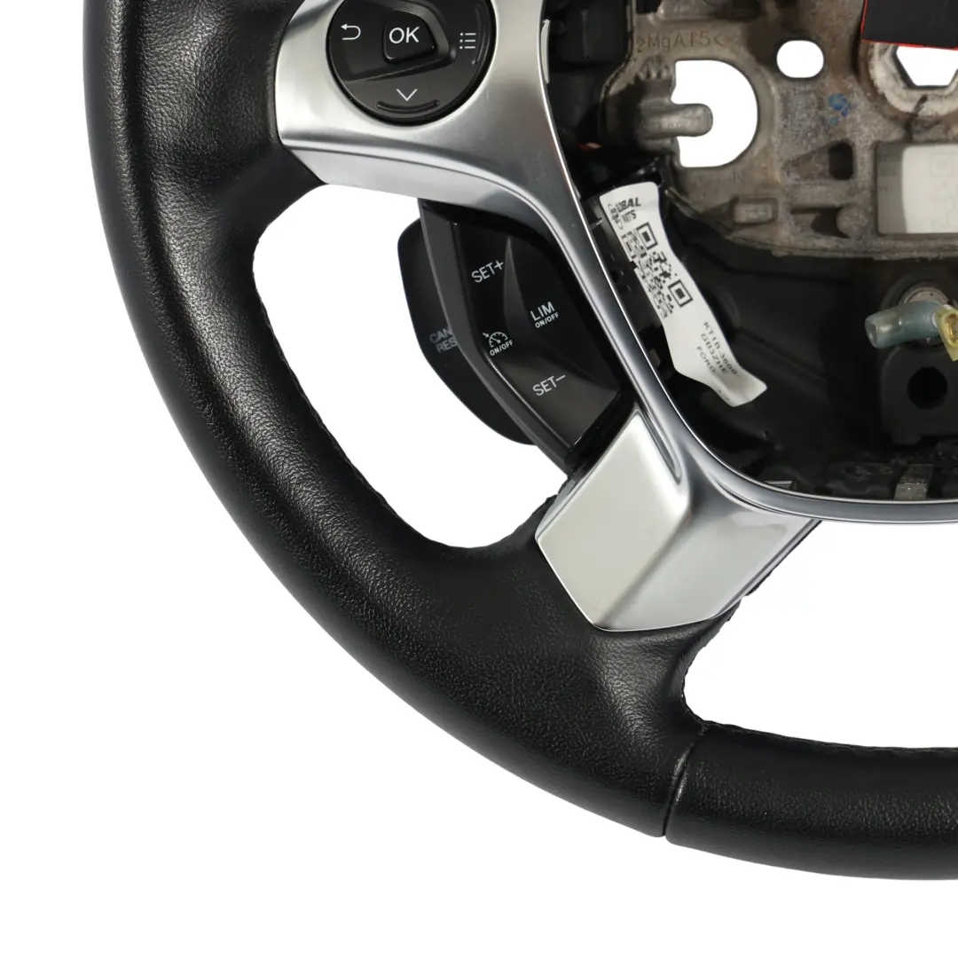 Mk2 Volante In Pelle Nera per Ford Transit Connect con numero di parte KT1B-3600-GB3ZHE Ford Transit Connect Mk2 Volante In Pelle Nera - SKU KT1B-3600-GB3ZHE - Numero di parte KT1B-3600-GB3ZHE