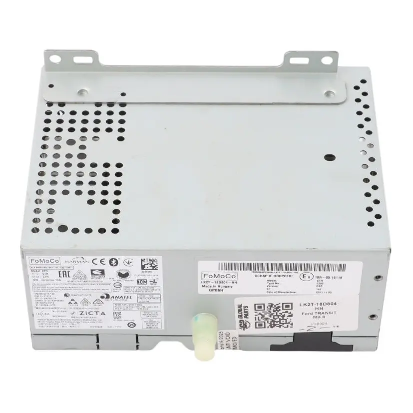 Mk8 Stereo Player Radio Head Unit to Ford Transit with Part number LK2T-18D804-HH Ford Transit Mk8 Stereo Player Radio Head Unit - SKU LK2T-18D804-HH - Part number LK2T-18D804-HH