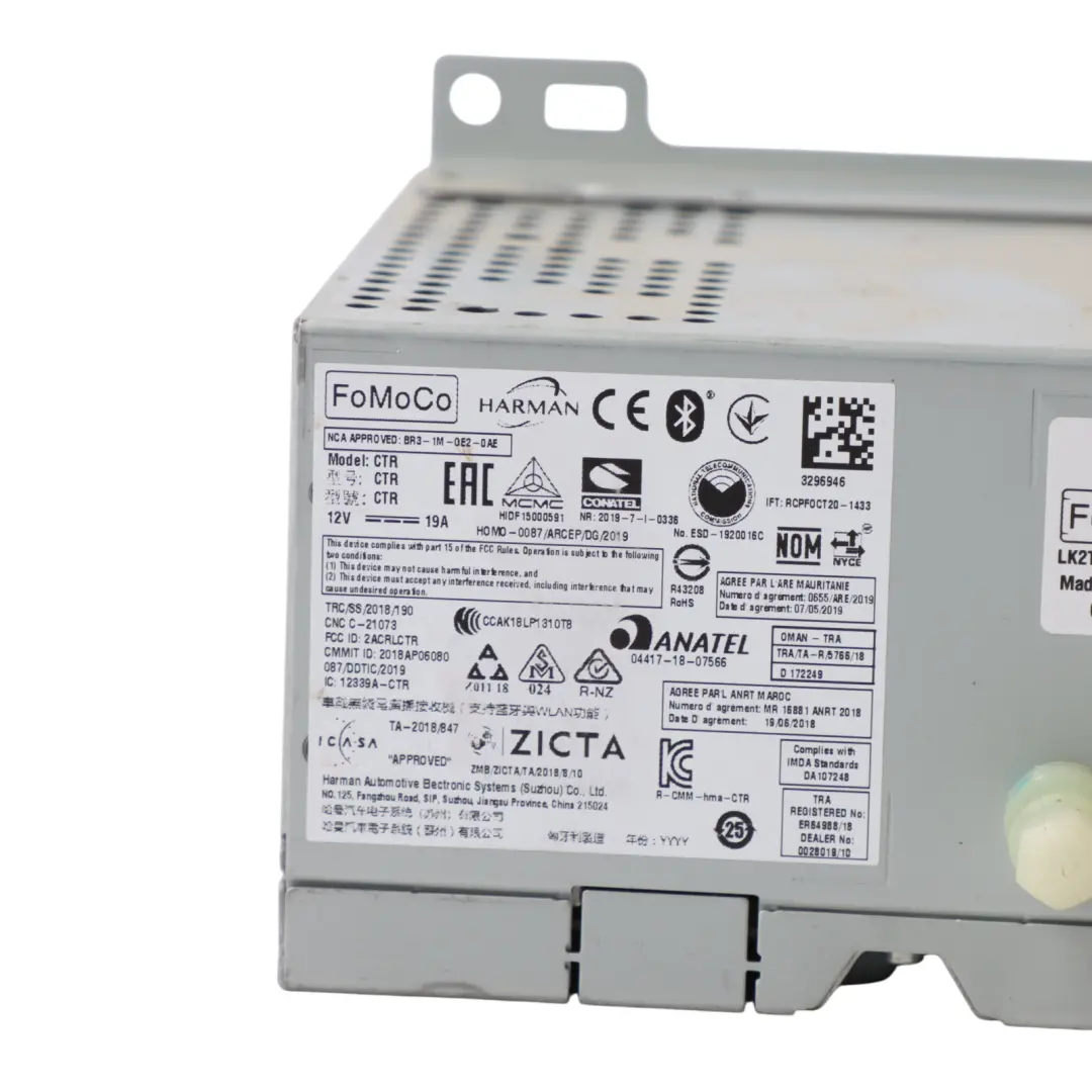 Ford Transit Mk8 Stereo Player Radio Head Unit - SKU LK2T-18D804-HH - Part number LK2T-18D804-HH