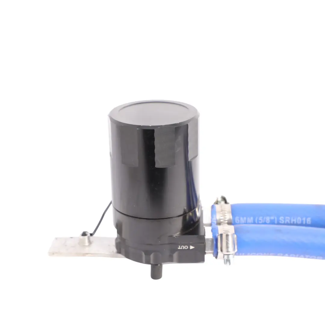 Mini R56 2-Port Oil Catch Can Air Oil Separator Tank Unit Hoses Cooper S N14 - SKU N14-OIL-CATCH - Part number N14-OIL-CATCH
