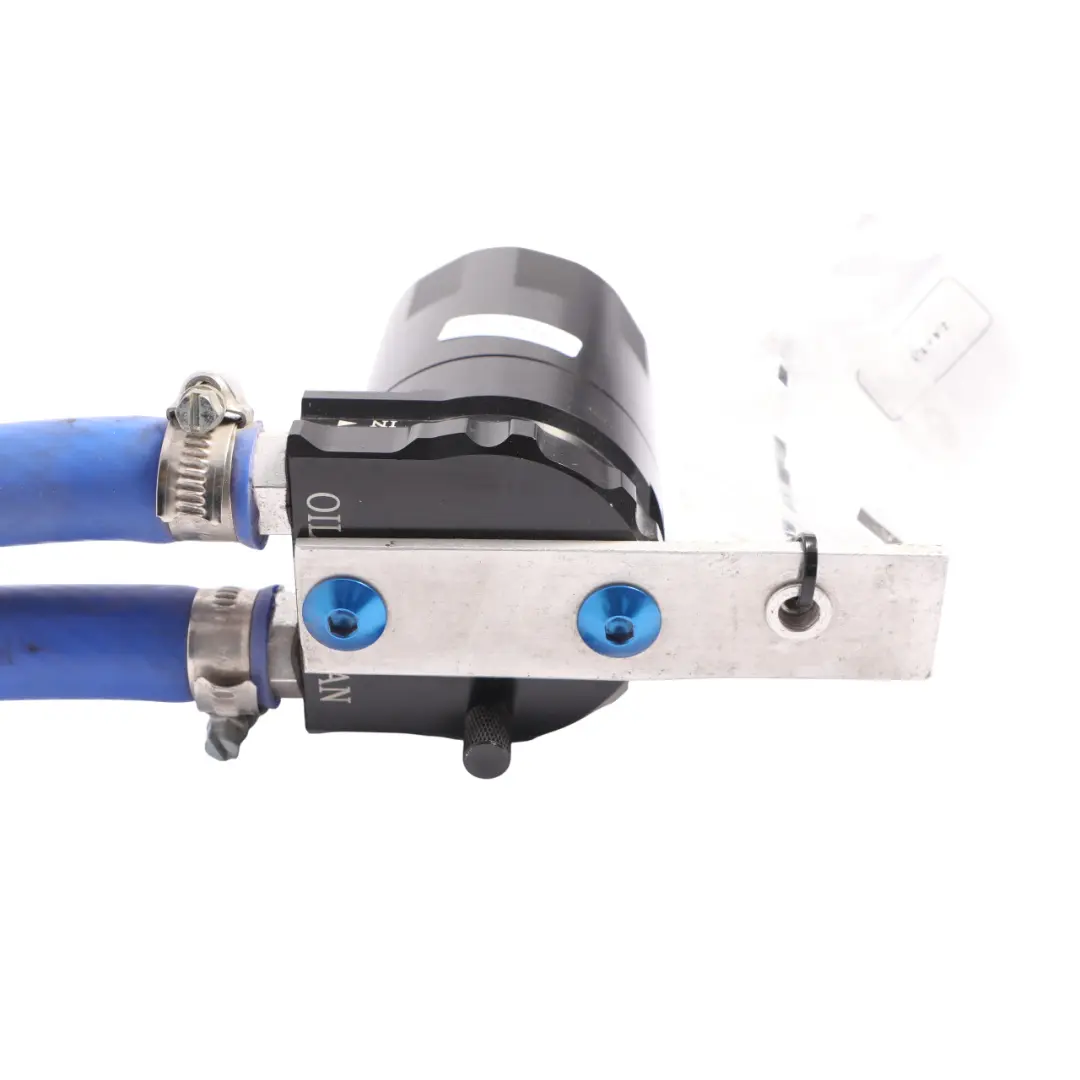 Mini R56 2-Port Oil Catch Can Air Oil Separator Tank Unit Hoses Cooper S N14 - SKU N14-OIL-CATCH - Part number N14-OIL-CATCH