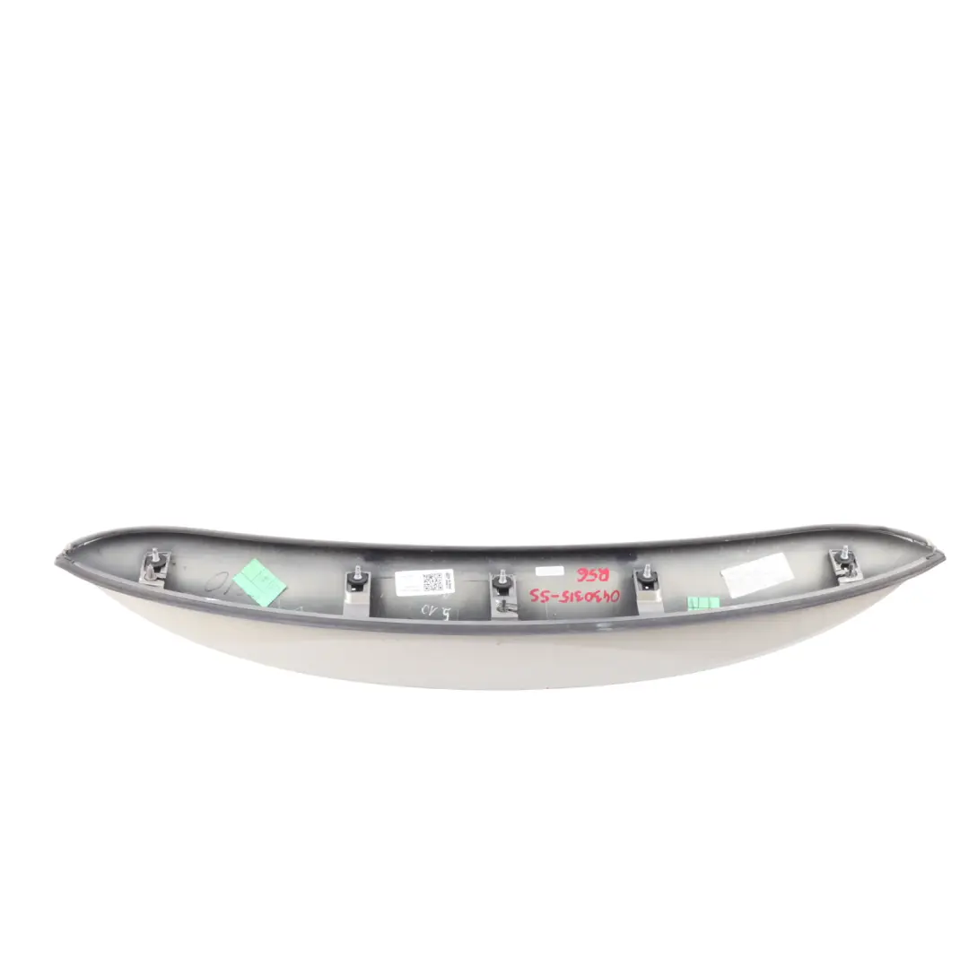 Mini Cooper One R56 Rear Spoiler Sparkling Silver Metallic A60 7148850 - SKU P0430315-SS - Part number 0430315