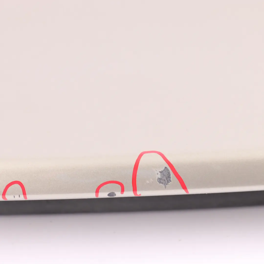 Spoiler trasero Sparkling Silver Metallic A60 7148850 para Mini Cooper One R56 con número de pieza 0430315 Mini Cooper One R56 Spoiler trasero Sparkling Silver Metallic A60 7148850 - SKU P0430315-SS - Número de pieza 0430315