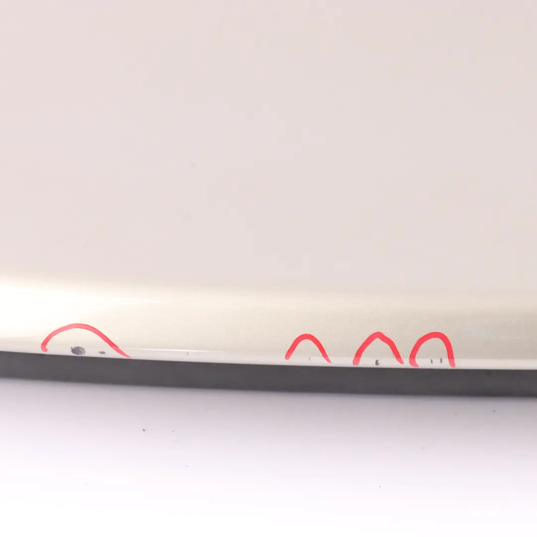 Spoiler Lotka Klapy Tył Sparkling Silver do Mini R56 o numerze 0430315 Mini R56 Spoiler Lotka Klapy Tył Sparkling Silver - SKU P0430315-SS - Numer Części 0430315