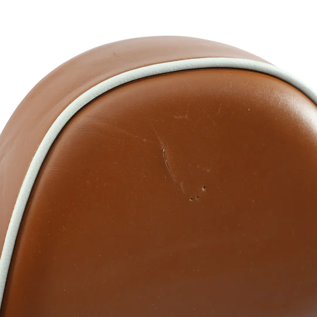 Mini R52 Heated Sport Malt Brown Leather English Seats Front Rear Seat Sidewalk - SKU R52 Sport Leather Seats-1 - Part number R52 Sport Leather Seats-1