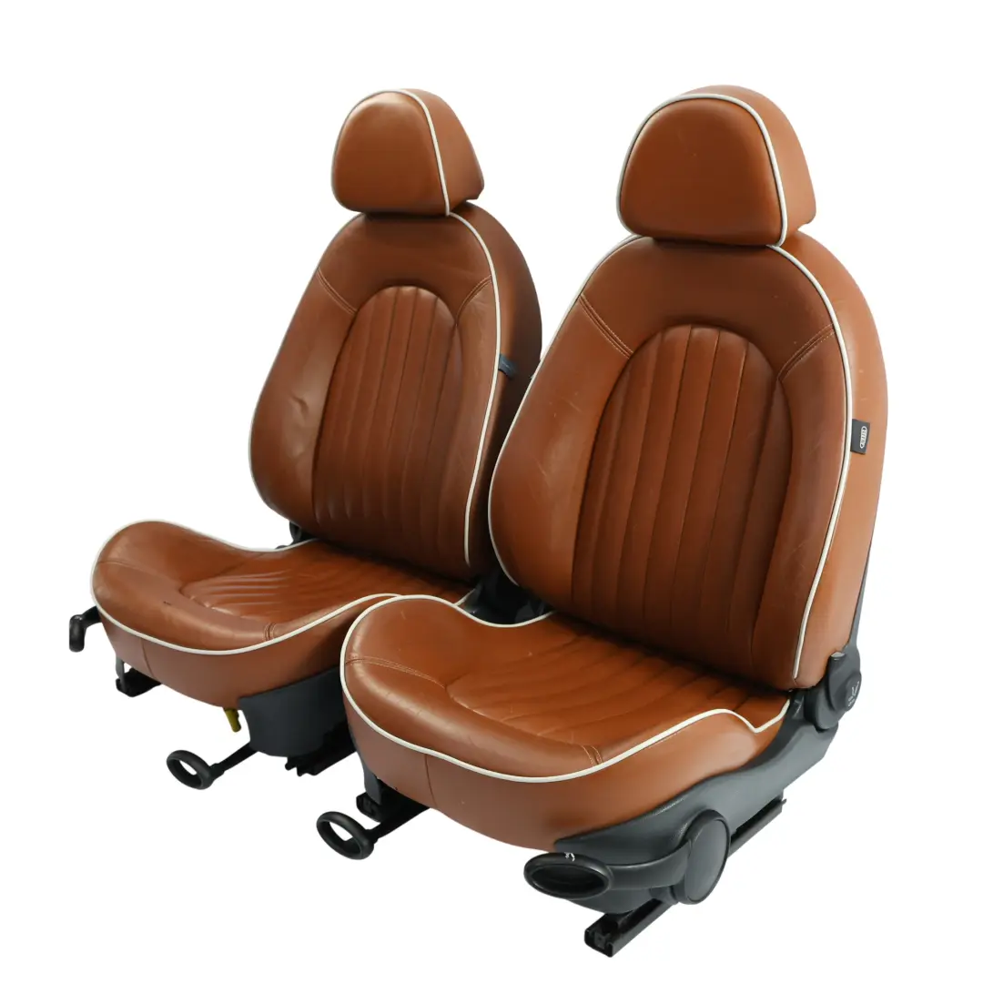 Climatizada Sport Brown Asientos Cuero Inglés Asiento Sidewalk para Mini R52 con número de pieza R52 Sport Leather Seats-1 Mini R52 Climatizada Sport Brown Asientos Cuero Inglés Asiento Sidewalk - SKU R52 Sport Leather Seats-1 - Número de pieza R52 Sport Leather Seats-1